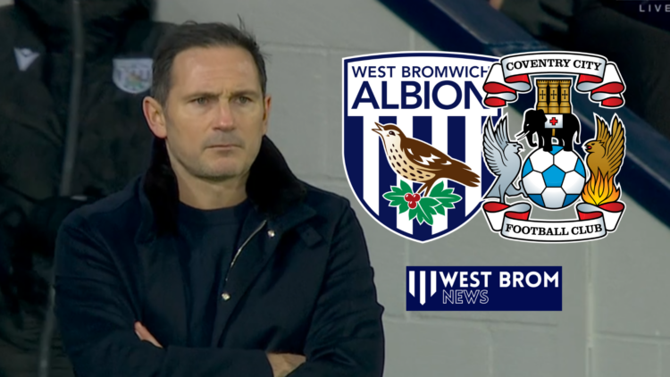 West Brom and Coventry badges, Frank Lampard