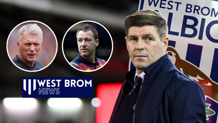 West Brom badge, Steven Gerrard, John Terry, David Moyes
