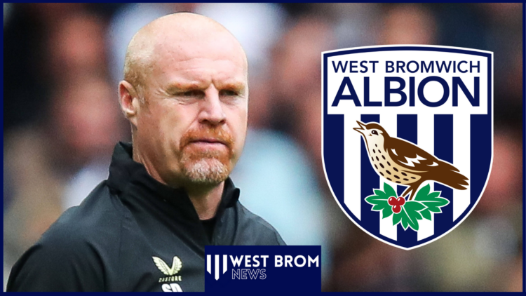 Sean Dyche, West Brom badge