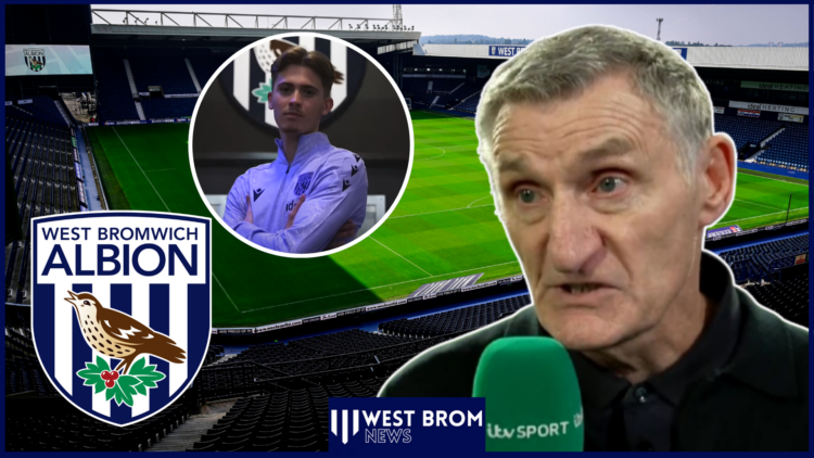 Tony Mowbray, Isaac Price, West Brom badge