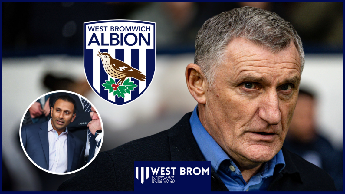 Tony Mowbray, Shilen Patel, West Brom badge