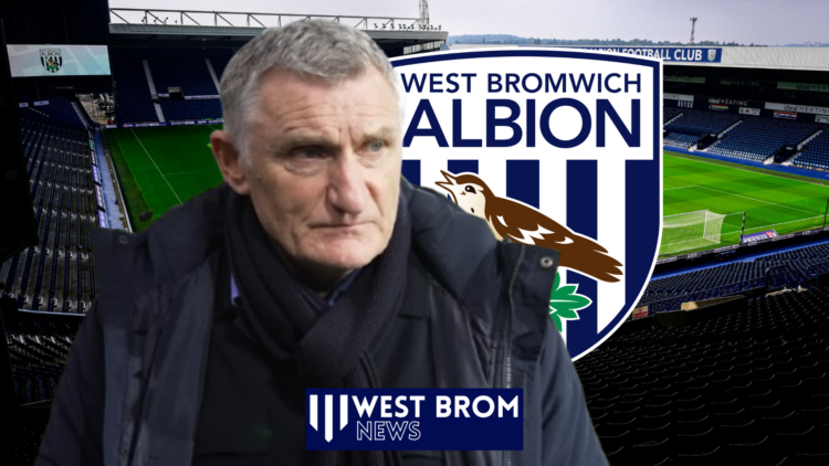 Tony Mowbray, West Brom badge