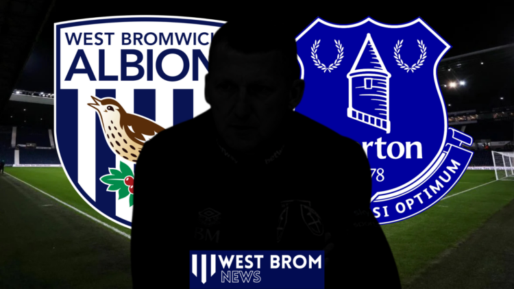 West Brom badge, Everton badge