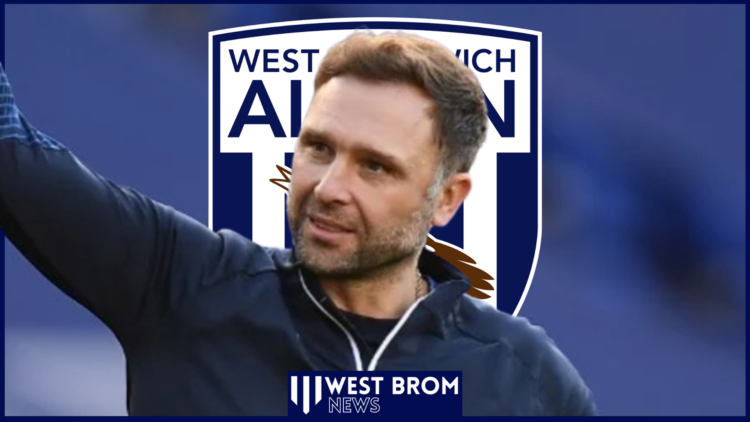 West Brom badge, John Eustace