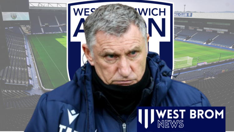 West Brom Tony Mowbray
