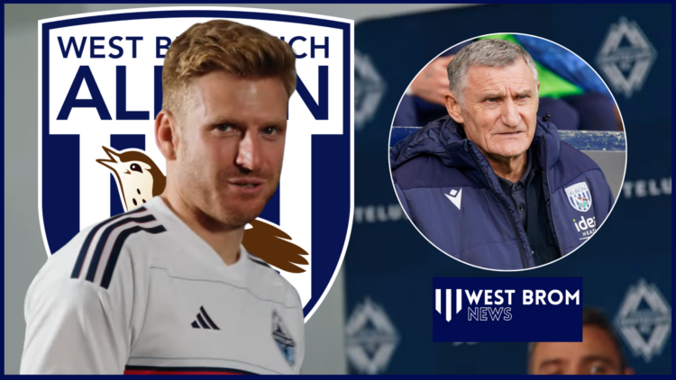 West Brom badge Armstrong Mowbray