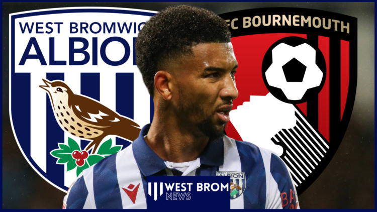 West Brom badge Bournemouth Holgate