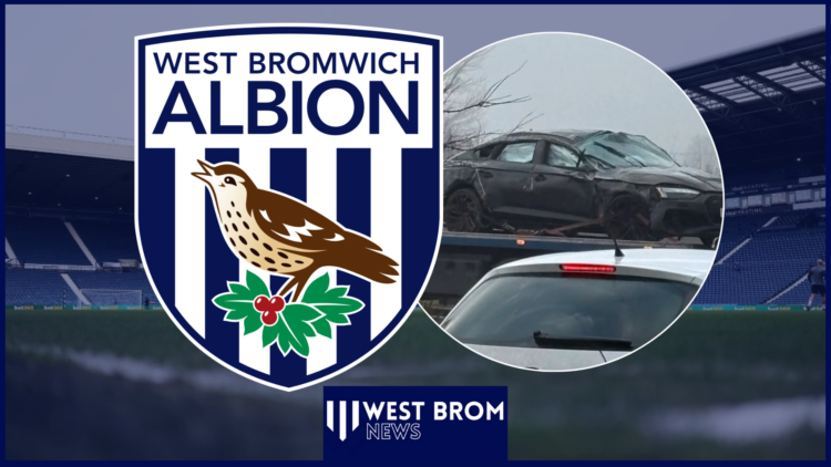 West Brom badge Car Crash