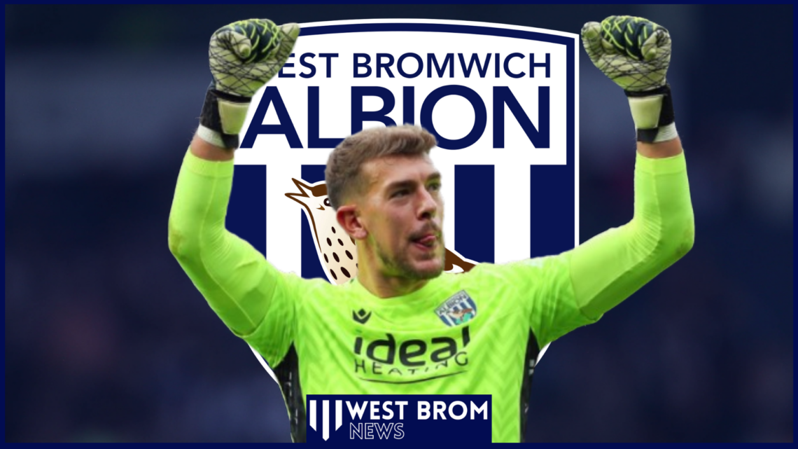 West Brom goalkeeper Alex Palmer