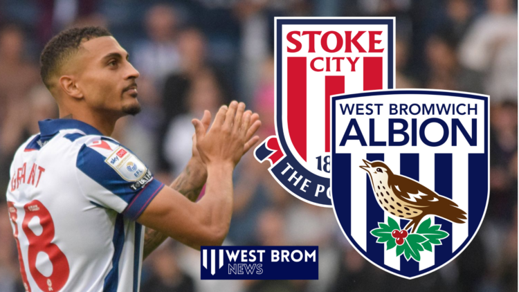 Karlan Grant West Brom Stoke City badges