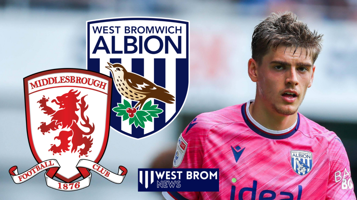 Tom Fellows West Brom Middlesbrough badges