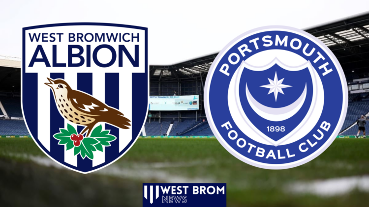 West Brom Portsmouth badges