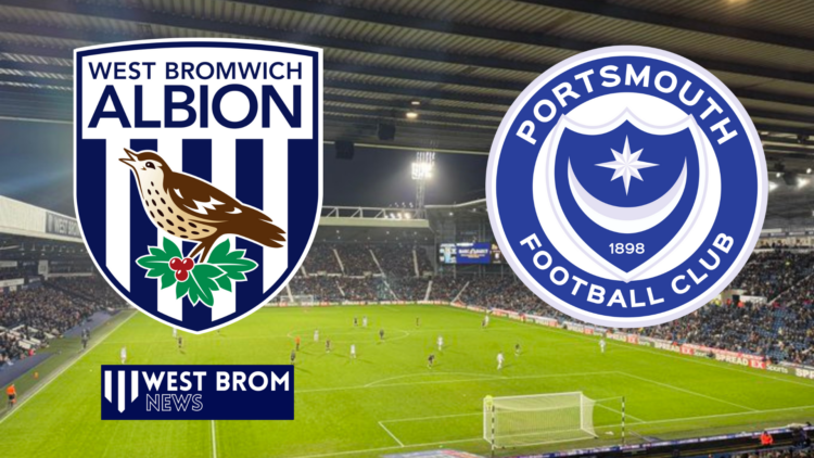 West Brom Portsmouth badges
