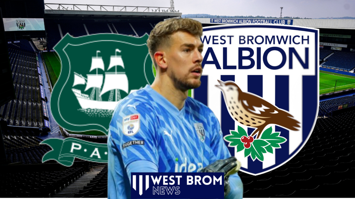 Alex Palmer, West Brom badge, Plymouth badge