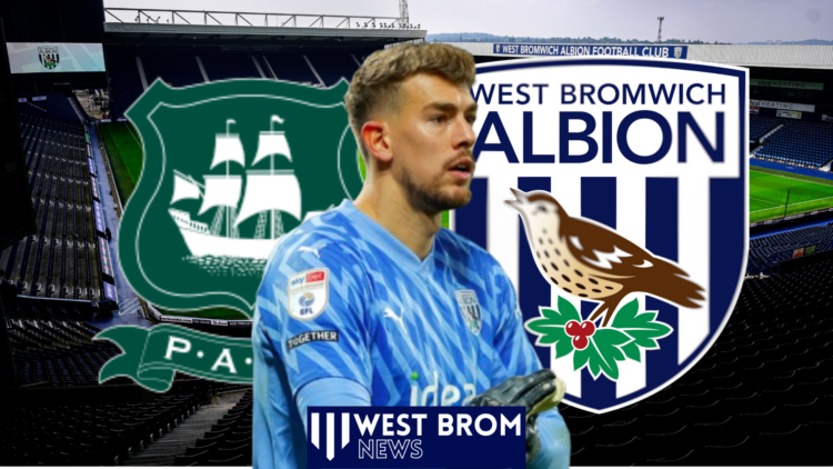 Alex Palmer, West Brom badge, Plymouth badge