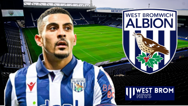 Karlan Grant, West Brom badge