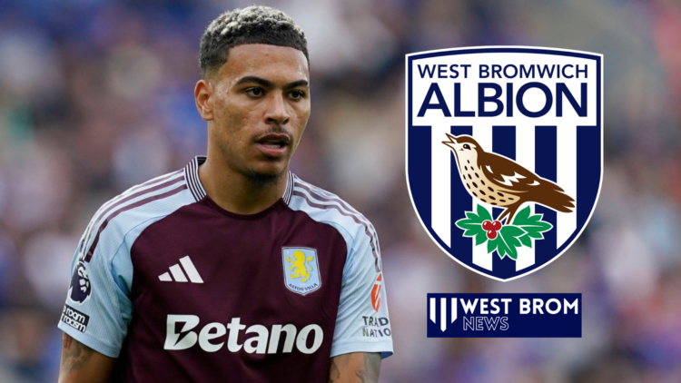 Morgan Rogers, West Brom badge
