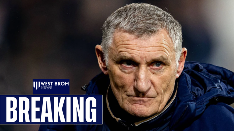 West Brom Tony Mowbray