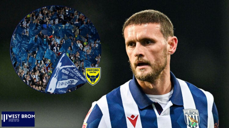 West Brom fans Oxford United John Swift