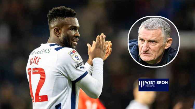 Daryl Dike Tony Mowbray West Brom