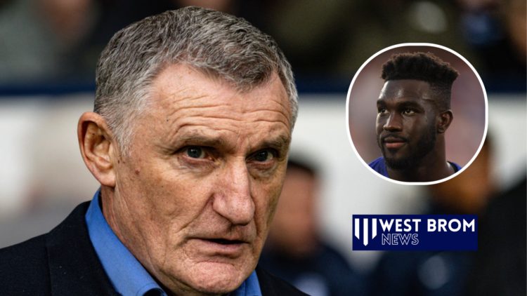 Tony Mowbray Daryl Dike West Brom