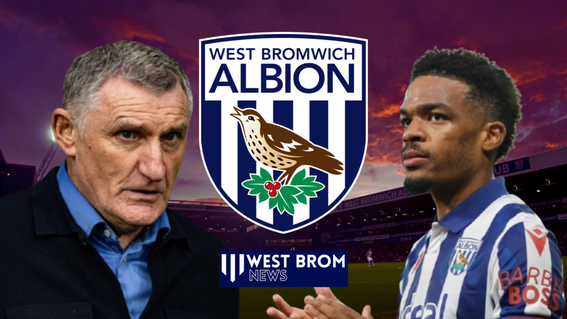 Tony Mowbray Grady Diangana West Brom badge