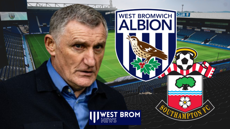 Tony Mowbray West Brom Southampton badges
