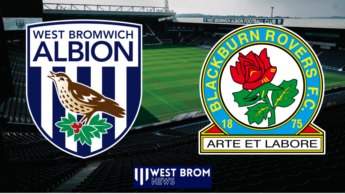 West Brom and Blackburn Rovers badges