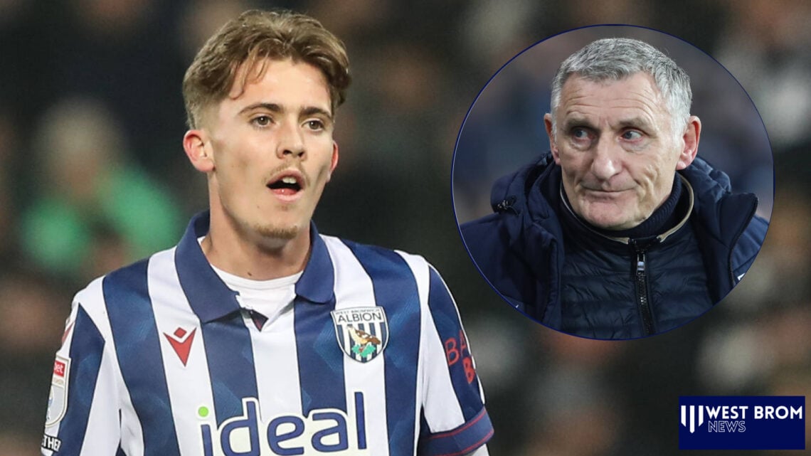 West Brom midfielder Isaac Price