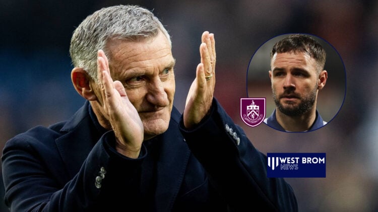 Tony Mowbray Adam Armstrong West Brom Burnley