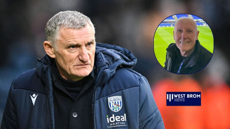 Tony Mowbray and Tony Brown at West Brom.