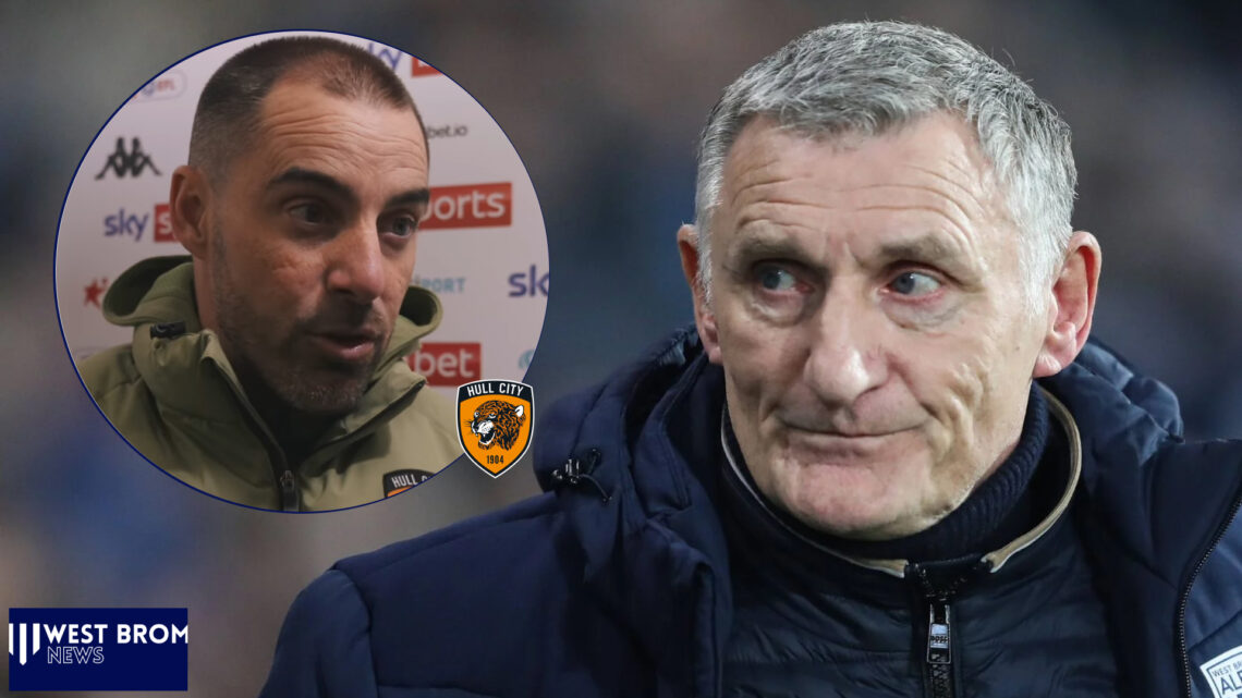 West Brom Hull City Tony Mowbray Ruben Selles