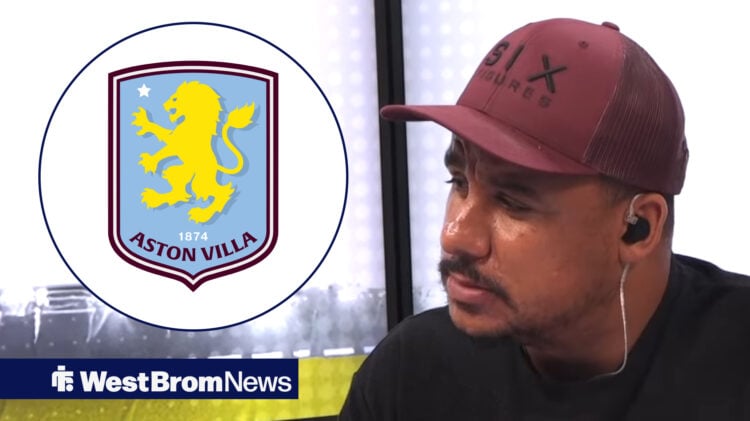 West Brom Aston Villa Gabby Agbonlahor