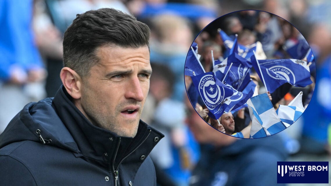 West Brom Portsmouth John Mousinho