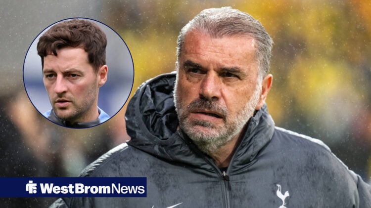 Ryan Mason and Ange Postecoglou