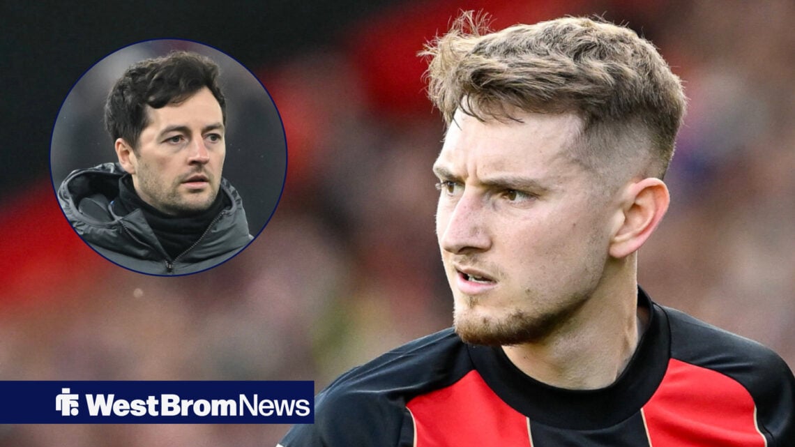 West Brom David Brooks Ryan Mason