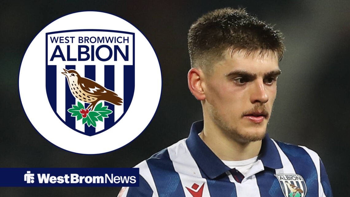 West Brom midfielder Tom Fellows