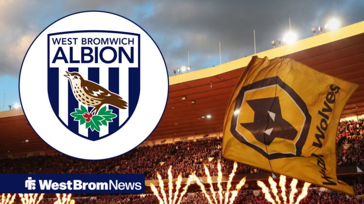 Oli West unveiled a West Brom shirt at Molineux