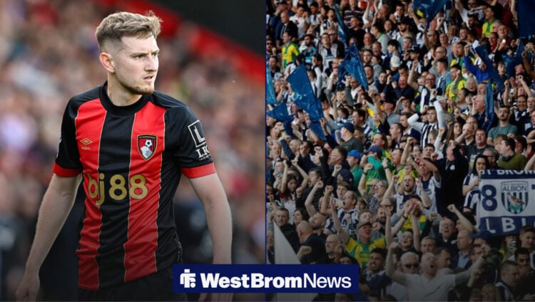David Brooks and West Brom fans