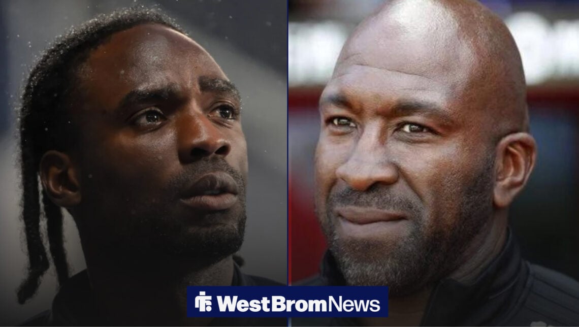 Devante Cole and Darren Moore