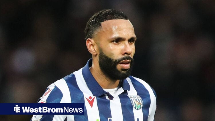 Kyle Bartley in action for West Brom.