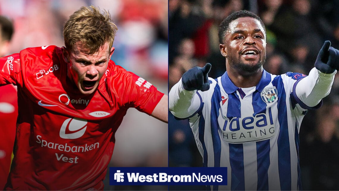 West Brom Josh Maja Aune Heggebo