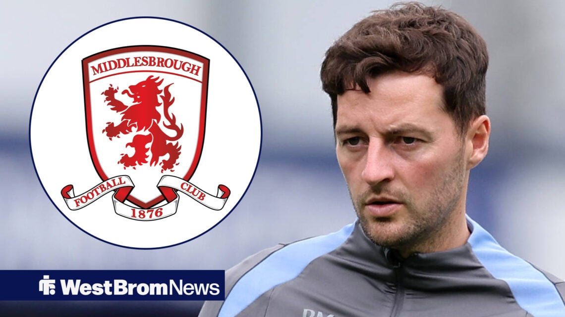 West Brom Middlesbrough Ryan Mason