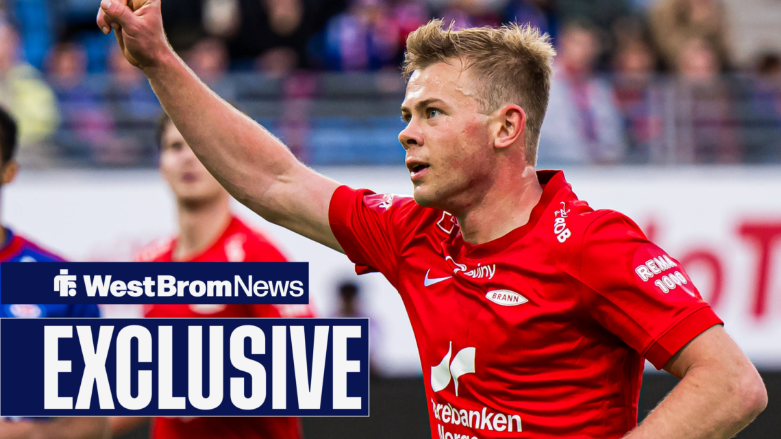 Aune Heggebo is set to join West Brom from Brann