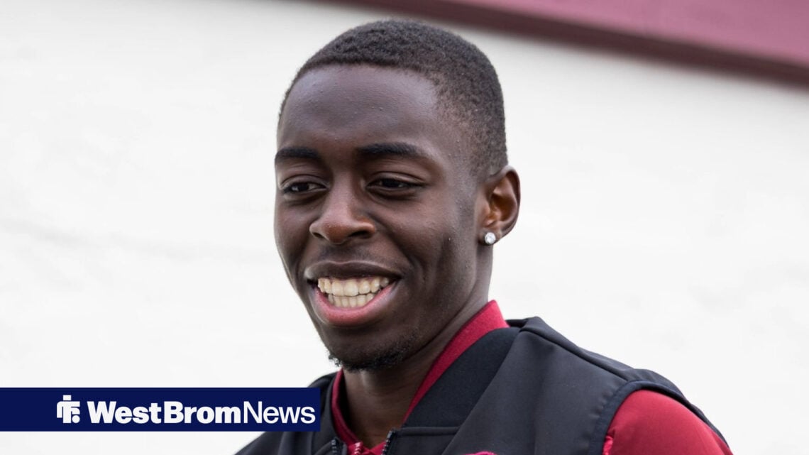 Eseosa Sule joined Motherwell on loan from West Brom.