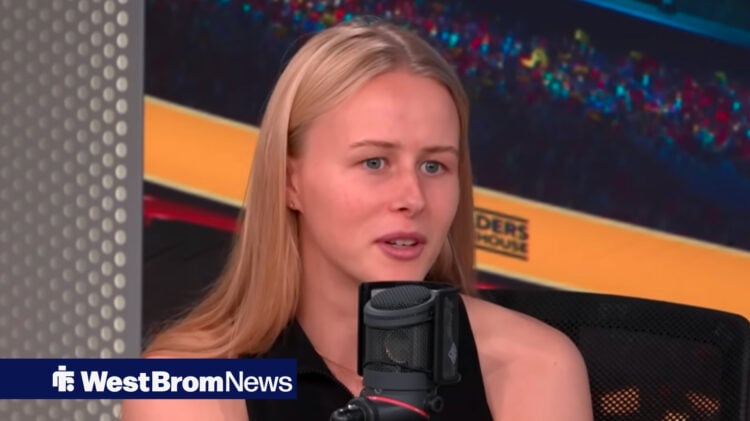 Hannah Hampton is one of the most famous West Brom fans.