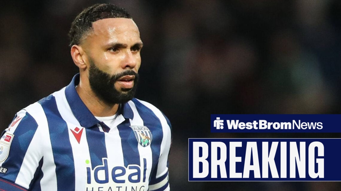 Breaking News involving West Brom defender Kyle Bartley.