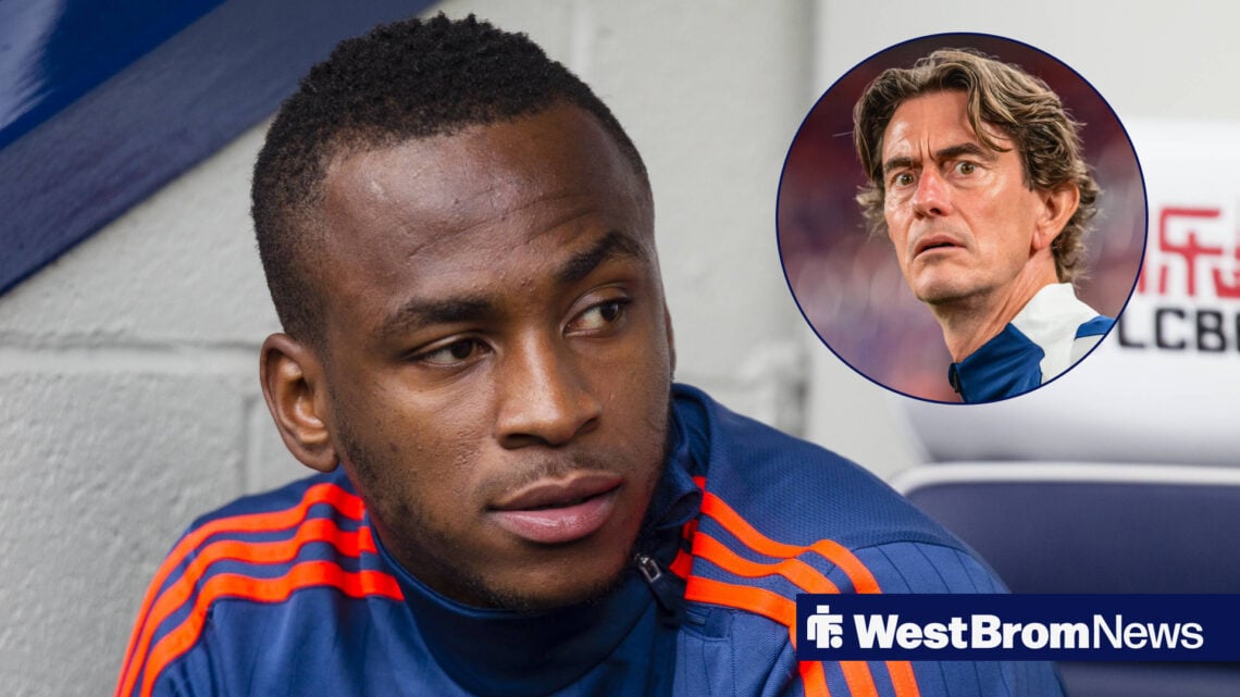 Sadio Berahino while at West Brom