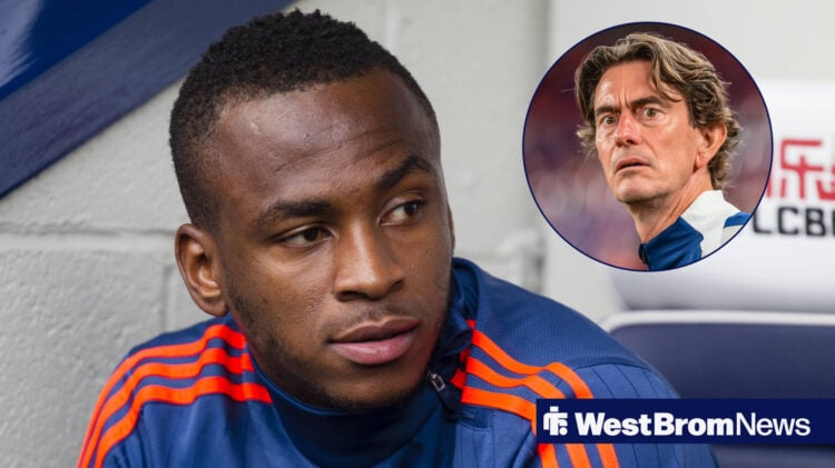 Sadio Berahino while at West Brom