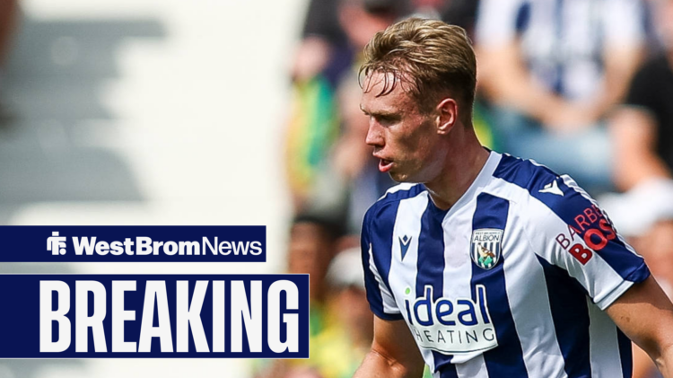 West Brom defender Torbjorn Heggem in action.